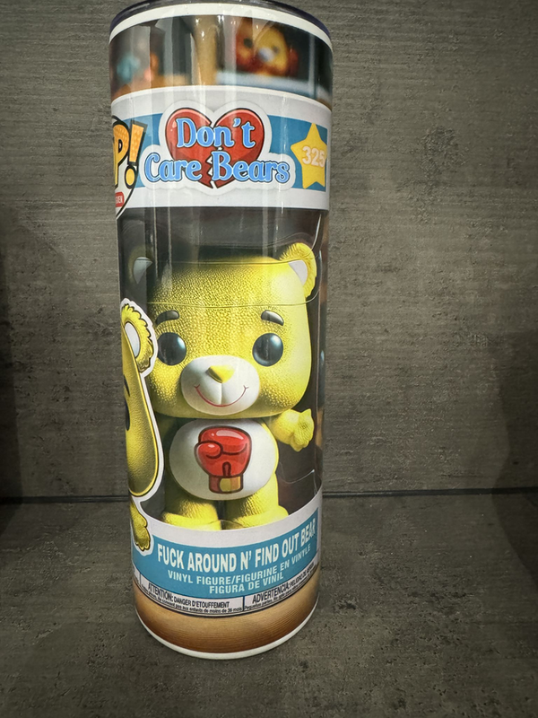 Don't Care Bear - Yellow