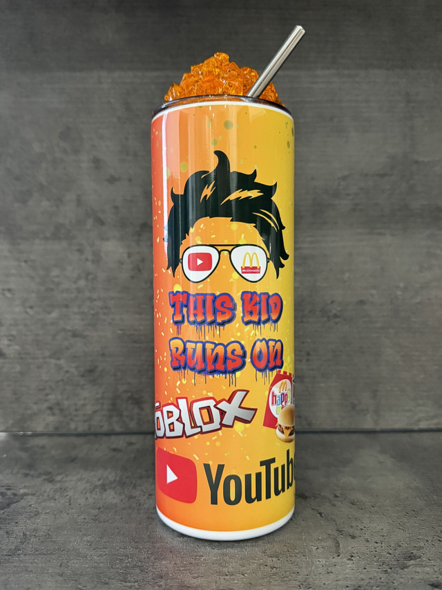 Kid Lives On Roblox, McD's and YouTube
